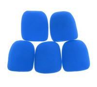 Microphone Foam Covers, Foam Microphone Cover 5 Pcs Multicolor 70x62x35mm(Blue 5 Pcs)