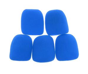 Microphone Foam Covers, Foam Microphone Cover 5 Pcs Multicolor 70x62x35mm(Blue 5 Pcs)