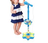 Microphone for, 100cm Height Adjustable Stand, Wireless Karaoke Toy | ABS Music Player 380g Singing Machine for Party Performance