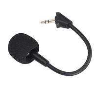Microphone for Gaming, 3.5mm Gold-Plated Connector, Noise Cancelling, Oxygen-Free Copper, Clear Sound, Improved Audio Quality, Compatible with Headsets