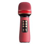 Microphone for Karaoke - Handheld Wireless Microphone | Multifunctional Cordless Microphones, Speakers, Voice Recorders, Music Players for Friends Family