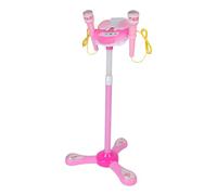 Microphone for - Karaoke Set, Singing Toys | Adjustable Game Microphone with Stand Performance, Fun Musical Toy with Sound Effects, Drum Set for the Chateau