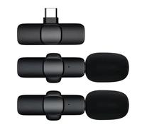 Microphone for Live Streaming | Microphone for Vlogging - Wearable Voice Transmitter for Social Media Public Speaking Stage Music Outdoor Studio