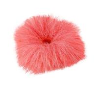 Microphone Fur Cover 3 Pcs Universal Lavalier Microphone Furry Windscreen Fur Windshield Wind Muff Soft Lapel Mic 5mm(Orange)