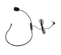 Microphone Headset Rotary Headband Wired Ear Microphone for Lectures and Tours Connection High-fidelity Sound Quality for Teachers and Guides