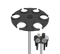 Microphone Holder, Multi Mic Holder for Wired and Wireless Mics