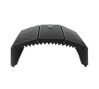 Microphone Insulating Protection: Reduce Environmental Noise, Portable Five Port Wrap Style 280mm Height | Perforated Shell, Sound Absorbing Sponge Core, Rigid Frame for Voic