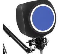 Microphone Isolation Ball, Microphone Isolation Shield Pop Filter for Microphone for Noise and Reflection Reduction, Sound-Absorbing Foam Cover for Recording Studios, Singing, Live Stream