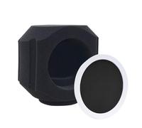Microphone Isolation Ball - Microphone Isolation Shield | Sound-Absorbing Shield With Filter, Wind, Portable Soundproof Cover For Podcast Singing Rapping Home Studio Live Performanc