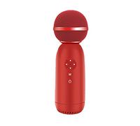 Microphone Karaoke Karaoke Mic Speaker Compatible Devices for Singing Red