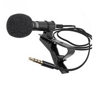 Microphone Lapel - Portable Interview Microphone, Versatile Use | 3.5mm Interface Wide Compatibility, Lapel Microphone, Perfect for Conference Recording, Classroom Lessons, Video Productions