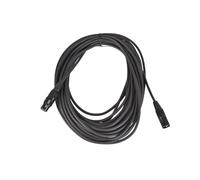 Microphone Leads Balanced XLR Male to Female 3 pin with Black Connectors 15m