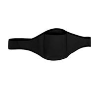 Microphone Pack Belt - Black Nylon Waist Bag Carrier, Sturdy Audio Equipment Holder, Adjustable Speaker Waistband, Multi-Functional Performer Pouch | Theater Stage Use, Dancing Activity Gear