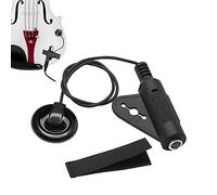 Microphone Piezo Pickup | Guitar Mic Pickup Piezo Pickups with 1/4 Jack - Professional Anti-interference Piezoelectric Pickups for Guitar Banjo Weiting