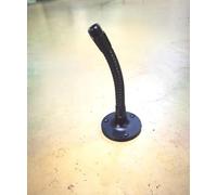 Microphone Podium Mount with 6"Mic Gooseneck Arm,Podium Microphone Holder, Mic Stand Desk with Flexible Arm, 5/8 Male,Ideal for Various Mounting Devices&Black