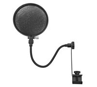 Microphone Pop Filter Shield for Mic Stand by Gear4music