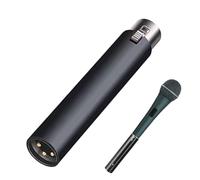 Microphone Preamp, 3.98x0.75x0.75in Vocal Amplifier, Dynamic Booster, Compact Design, Studio Grade Clarity for Low Noise, Active Gain, 48V Support, Recording, Audio Setup, Music Production