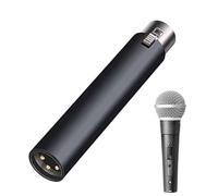 Microphone Preamp - Dynamic Microphone Gain Booster, Studio Quality Clarity | Active Low Noise Recording Accessory with 48V that Amplifies the Amplification of Vocal Instruments for the Podc