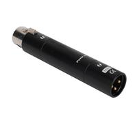 Microphone Preamp, Inline Mic Preamp Stylish 28dB Gain Lossless Amplification for Broadcasting (Black)
