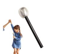 Microphone Prop For Kids - Sparkly Toy, Dress Up Performance Accessory, Durablee Plasticc Handheld Pretend Singing Device, Role Play Party Favor For Children Concert Costume Events
