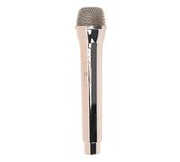 Microphone Prop with Switch Flat Bottom Design for Kids Stage Performance Practice