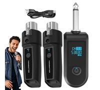 Microphone Receiver,Unwired Microphone Transmitter and Receiver for Wireless Microphones | Guitar Converter Adapter | For Speaking Karaoke Vlogging Guitar And Stage Performance