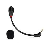 Microphone Replacement for Kingston HyperX Cloud Flight/Flight S Wireless Gaming Headset, Detachable Mic Boom with LED Mute Indicator on PC PS5 PS4 Xbox Series X/S