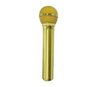 Microphone-Shaped Creative Showerhead, Vintage Microphone Design, Funny Retro Style, High-Pressure Water Flow, Easy to Install, 1 Piece for Home, Travel, RV, Dormitory, Hotel, Kids, Adults