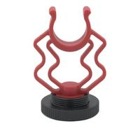 Microphone Shock Holder,Anti-Vibration Bracket for Camera Microphone - Mic Stand for Video Blogging Live Streaming Video Conferencing Interviews