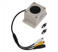 Microphone Speaker Device for Security Camera Outdoor Waterproof IP Audio Recording Two Way Radio Interphone