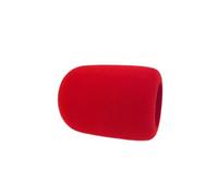 Microphone Sponge Windscreen Cover Compatible for JBL PartyBox Encore 2, Microphone Wind Muff Windshield Dust Cover Mic Washable Wind Foam Cover Noise Filter for JBL PartyBox Encore (red)