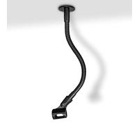 Microphone Stand - 13-INCH Heavy-Duty Flexible Gooseneck Desktop Mic Stands Holder with Flange Mount Base for Lectern Podium Podcast Meetings Lectures Streaming Gaming Studio