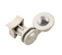 Microphone Stand 5/8 Female Thread Shock Mount Adapter | Aluminum Alloy Swivel Joint, Quick Swap Replacement Part, for Voice Artists and Boom Arm Setups