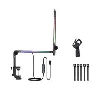 Microphone Stand Boom Arm For Most Mic Easy Installation Boom Arm Multi Directional Adjustable Desktop Stand Heavy Duty Streaming Mic Mount