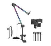 Microphone Stand Boom Arm For Most Mic Easy Installation Boom Arm Multi Directional Adjustable Desktop Stand Heavy Duty Streaming Mic Mount