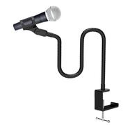 Microphone Stand For Desktop | Flexible With Non-Slip Pad,Microphone Arm Stand For Desk With Clamp | For Podcast Singing Streaming Meeting E-learning