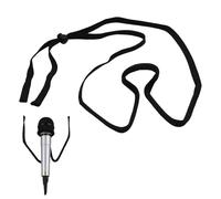 Microphone Stand - Hands Free Microphone Stand, Musical Instrument Accessory | Adjustable Clip Holder for Singers, Artists, Podcasters, Stage Use, Rehearsals