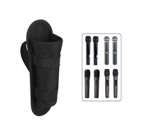 Microphone Stand Organizer Cup Holder for JBL Partybox Mic Series - Black KTV Live Streaming Microphone Holder - Secures Single Mic on Mic Stands/Car Rod Stands, 47g Lightweight Design