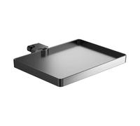 Microphone Stand Tray Desk Mic Stand Clamp on Firm Rack Tray Holder Sound Card Clip Holder for Live Tripod Desk Mic
