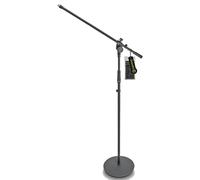 Microphone Stand with Round Base and 2-Point Adjustment Boom - GRAVITY