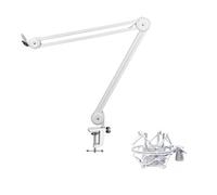 Microphone Suspension Boom Desktop Microphone Holder Stand Impact Proof Mount with or without Studio Equipment Rotatable Arm