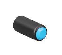 Microphone Tailcoat Compatible for Shure PGX2/SLX2/PG58/SM58/BETA58, Wireless Mic Tailcoat Mic Battery Screw on Cap Microphone Bottom Back Cover Sleeve (Blue)