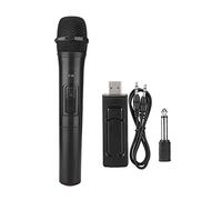 microphone UHF Wireless Handheld Microphone Audio Amplifier Universal Cardioid Microphones with USB Receiver for Karaoke Church Performance Cordless microphone