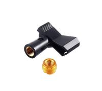 Microphone Universal Clip Spring Clip180-Degree Rotation Microphone Clip with Golden Copper Thread