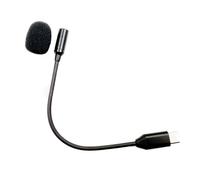 Microphone USB C Professional Omnicondenser Microphone For External Noise Cancel For Interviews Metal Gooseneck
