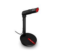 Microphone Vocal Record Singing Studio PC 3.5mm for Computer Vol Adjust Switch Rotatable Flexible Professional Mic