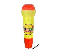 Microphone Voice Changer, Echo Microphone Toy, No Battery Required Magic Karaoke Mic Gadgets, Children Sound Altering Devices, Amplifying Pretend Plaything (Random Color)