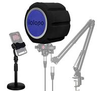 Microphone Windscreen,Professional Thick Wind Shield Pop Filter, Acoustic Filter for 1.77 inch-2.36 inch Recording Studios Microphones,Sound-Absorbing Foam that Reduces Noise and Reflections