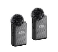 Microphone Windscreen Wind Muff Compatible with DJI MIC Wireless Lavalier Microphone,Furry Cover(2-Pack)