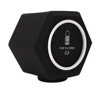 Microphone WindscreenMicrophon C2 Microphone Sponge Cover High Density Microphone Win Professional Microphone Recording Isolation Booth Reflect Microphone Our Premium Reduction